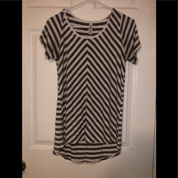 Brown and white stripped shirt - Picture 1 of 2